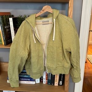 Everlane Small zip up hoodie 100% cotton